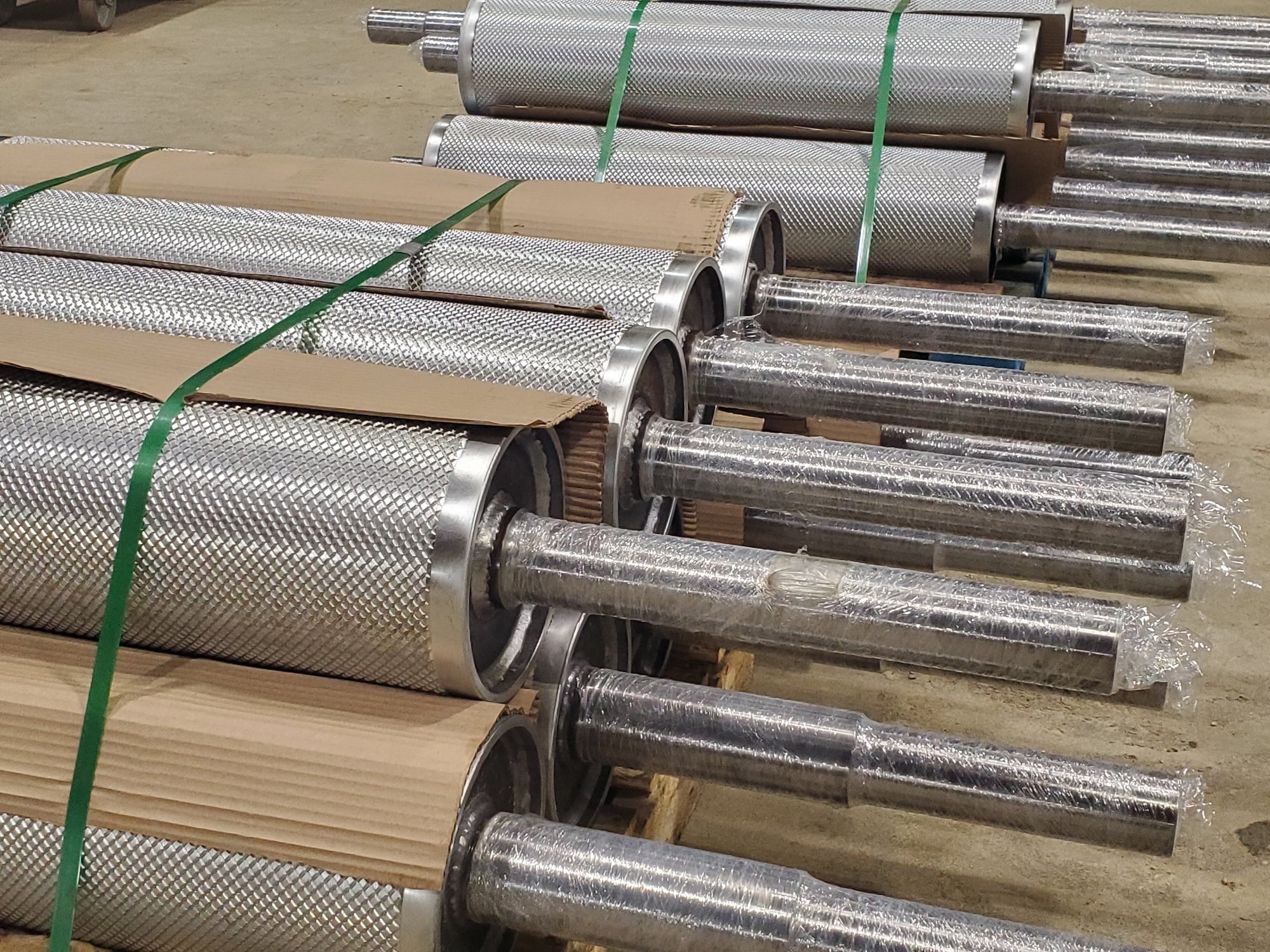 McDonough Manufacturing Knurled Rolls
