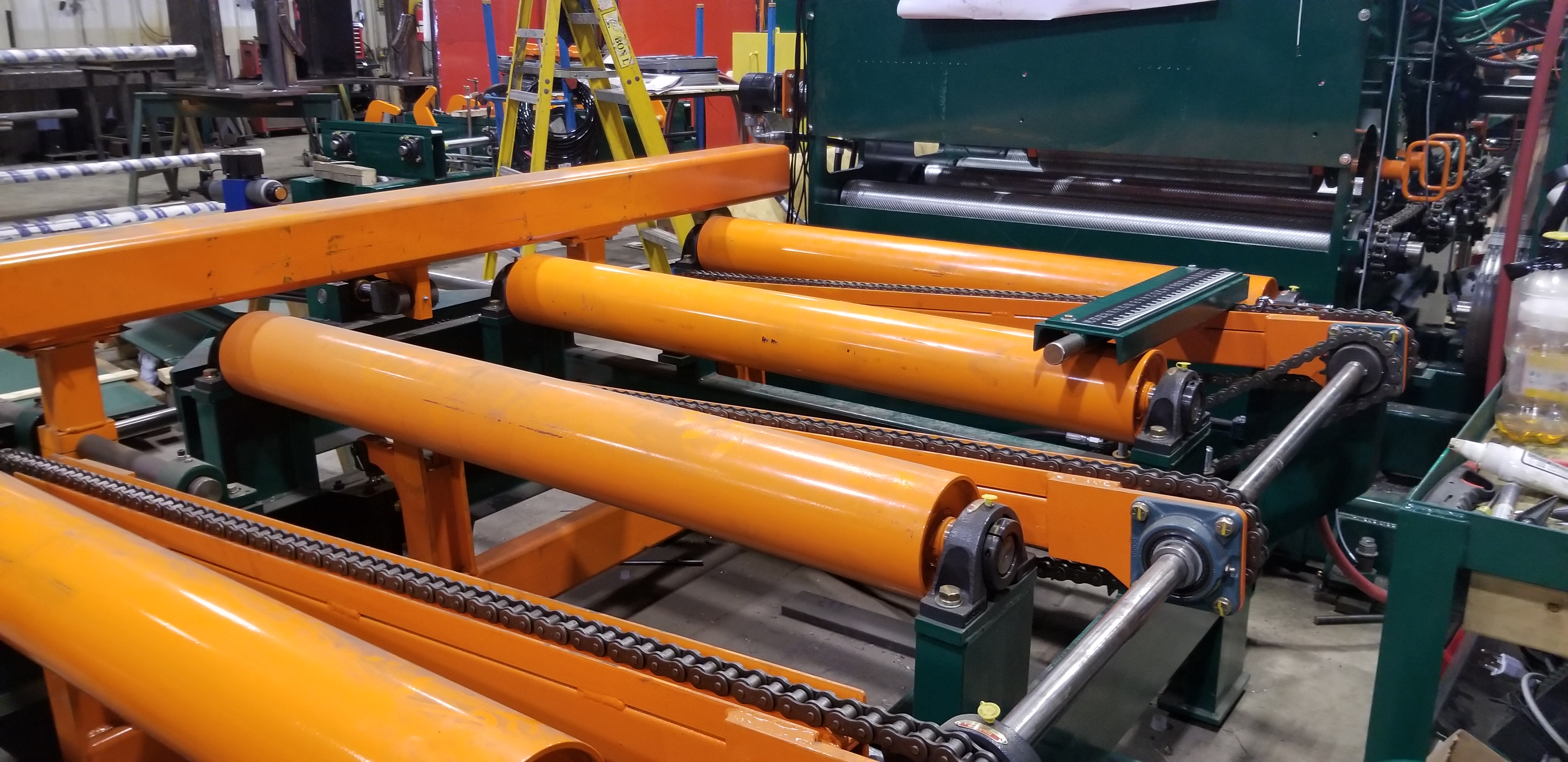 Combination Edger Infeed Table