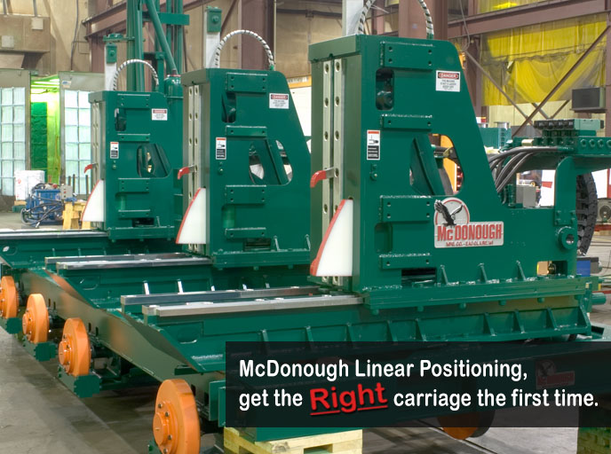 McDonough Premium Sawmill Carriage