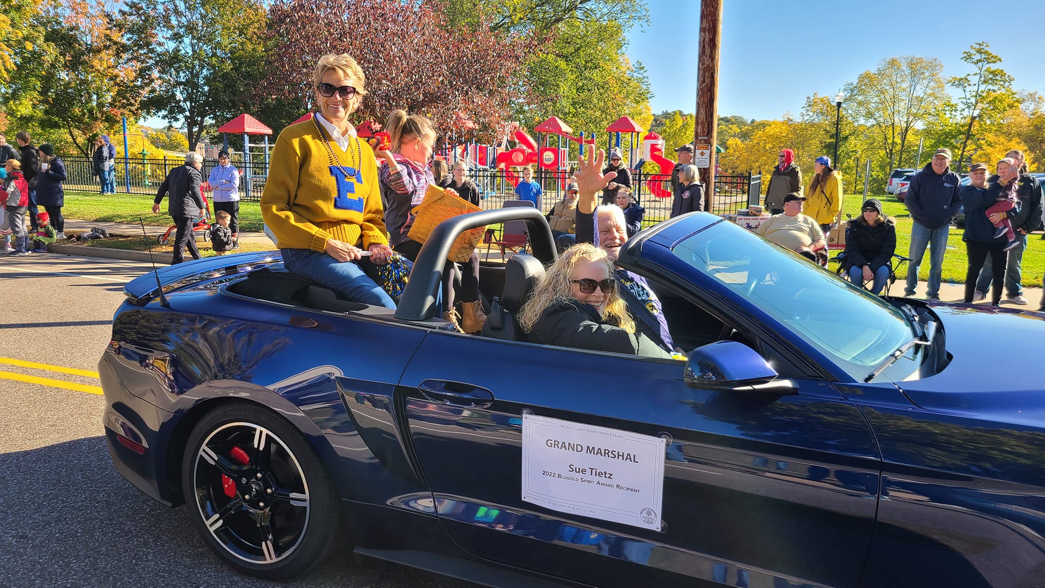 Sue Tietz UWEC BluGold Spirit Award